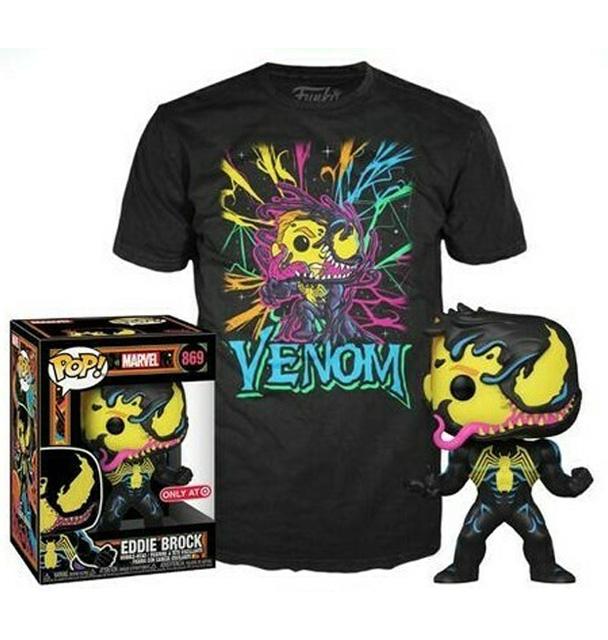 Black Light Venom Eddie Brock Tee Target Exclusive