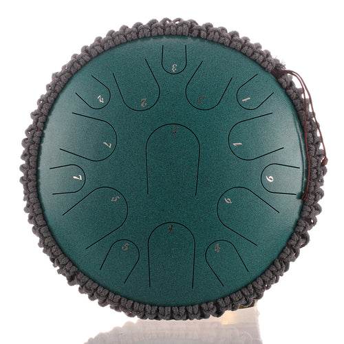 Versatile 13-Inch Steel Tongue Drum with 15 Enchanting Tones - ToylandEU