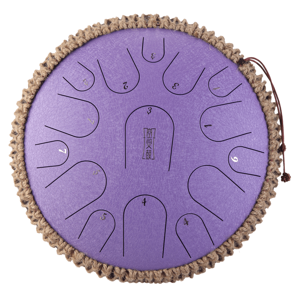 Versatile 13-Inch Steel Tongue Drum with 15 Enchanting Tones - ToylandEU