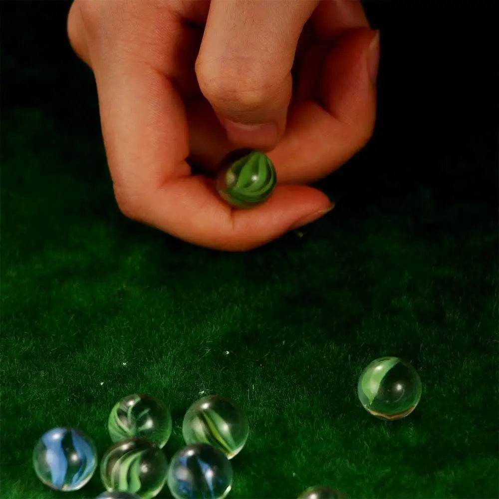 Versatile 14mm Glass Marbles for Engaging Parent-Child Playtime & Creative Crafts - ToylandEU