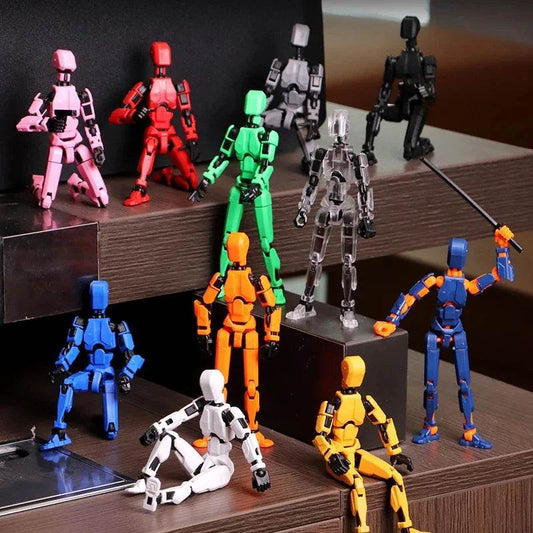 Versatile 3D Printed Adaptable Robot Action Figure for Kids - ToylandEU