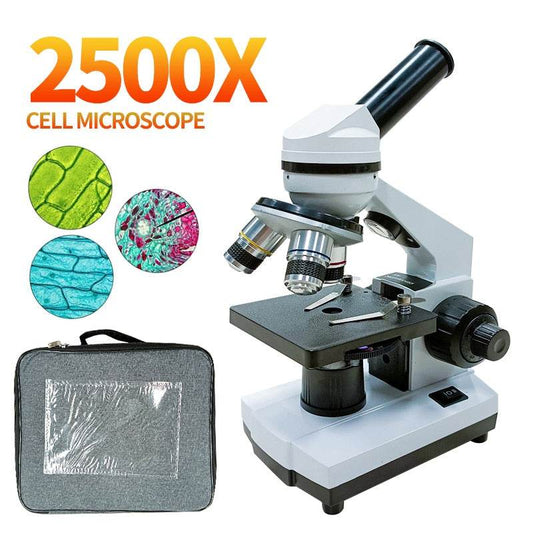 Versatile 40X-1600X Biological Microscope with Slide Set & Phone Mount - ToylandEU