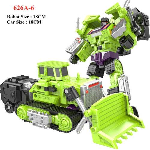 Versatile 6-in-1 KO GT Devastator Action Figure for Ultimate Play - ToylandEU