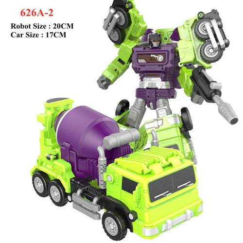 Versatile 6-in-1 KO GT Devastator Action Figure for Ultimate Play - ToylandEU