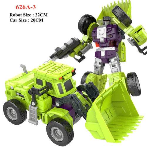 Versatile 6-in-1 KO GT Devastator Action Figure for Ultimate Play - ToylandEU