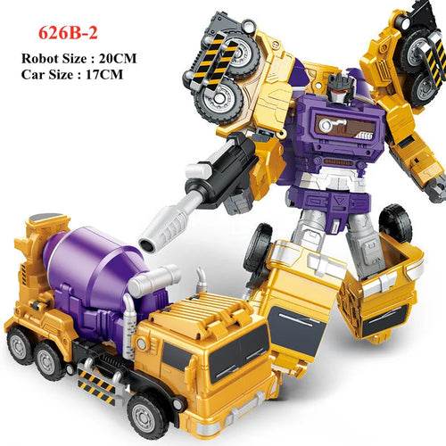 Versatile 6-in-1 KO GT Devastator Action Figure for Ultimate Play - ToylandEU