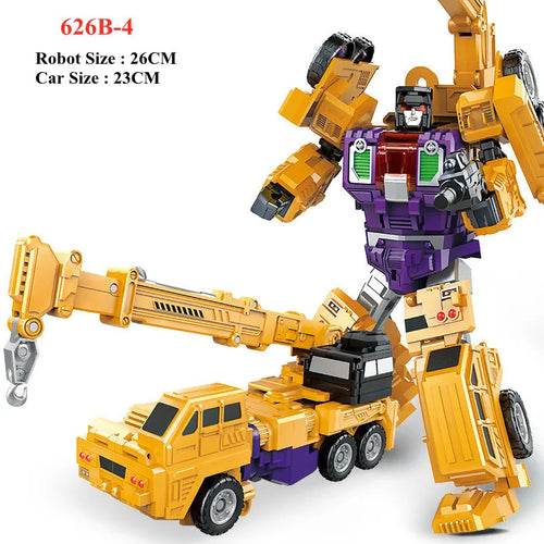 Versatile 6-in-1 KO GT Devastator Action Figure for Ultimate Play - ToylandEU