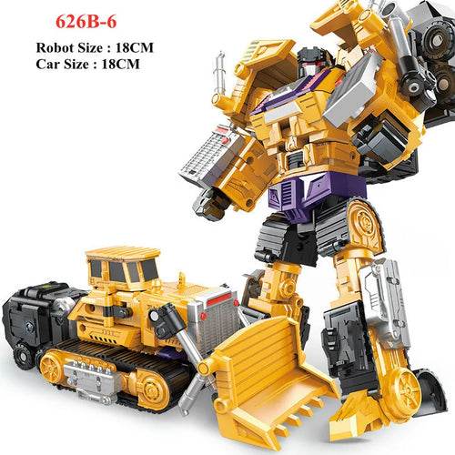 Versatile 6-in-1 KO GT Devastator Action Figure for Ultimate Play - ToylandEU