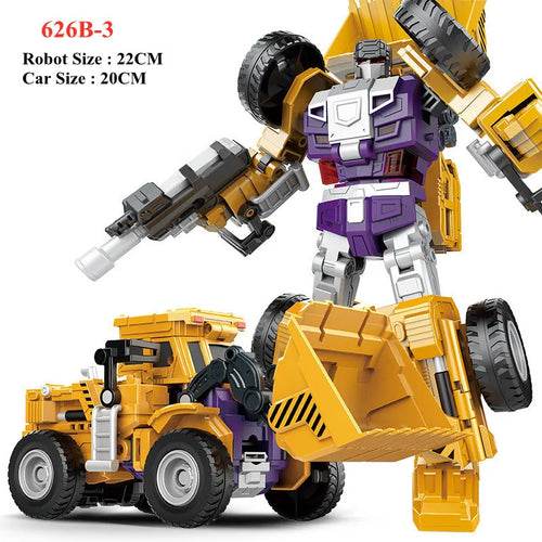 Versatile 6-in-1 KO GT Devastator Action Figure for Ultimate Play - ToylandEU