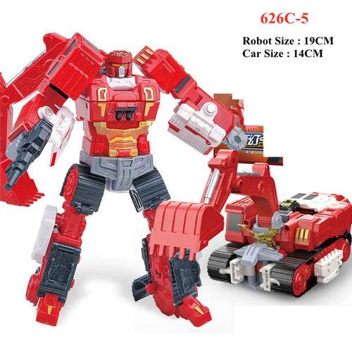 Versatile 6-in-1 KO GT Devastator Action Figure for Ultimate Play - ToylandEU