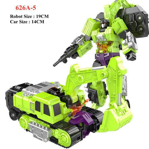 Versatile 6-in-1 KO GT Devastator Action Figure for Ultimate Play - ToylandEU