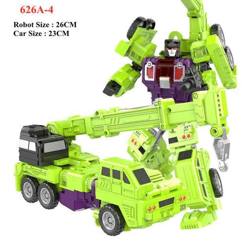 Versatile 6-in-1 KO GT Devastator Action Figure for Ultimate Play - ToylandEU