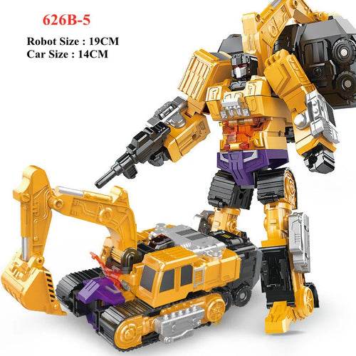 Versatile 6-in-1 KO GT Devastator Action Figure for Ultimate Play - ToylandEU