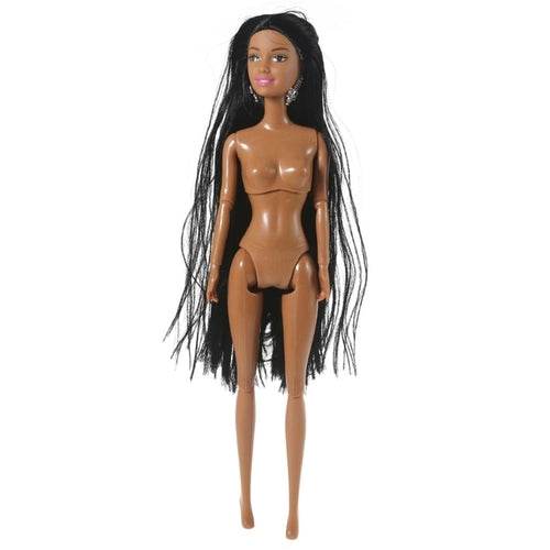 Versatile African Fashion Doll with Customizable Joints and Accessories - ToylandEU