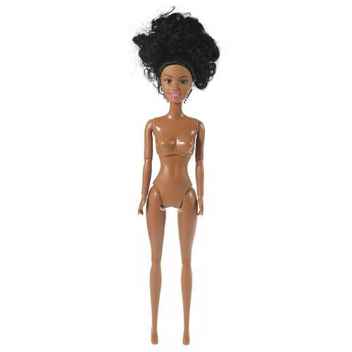 Versatile African Fashion Doll with Customizable Joints and Accessories - ToylandEU
