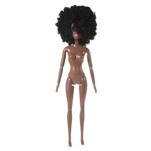 Versatile African Fashion Doll with Customizable Joints and Accessories - ToylandEU