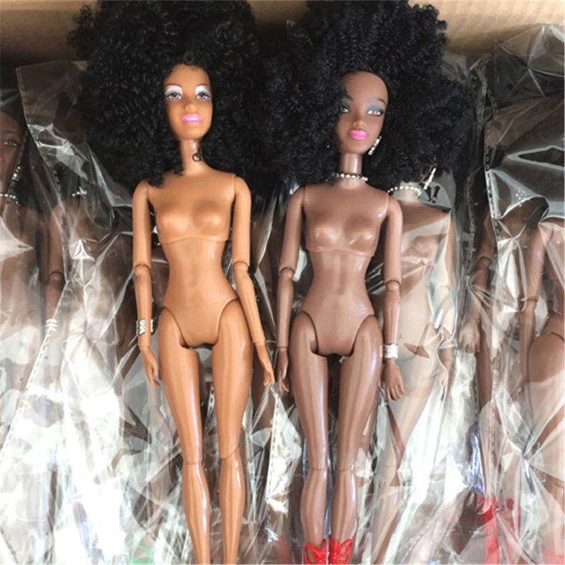 Versatile African Fashion Doll with Customizable Joints and Accessories - ToylandEU