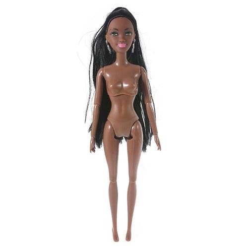Versatile African Fashion Doll with Customizable Joints and Accessories - ToylandEU