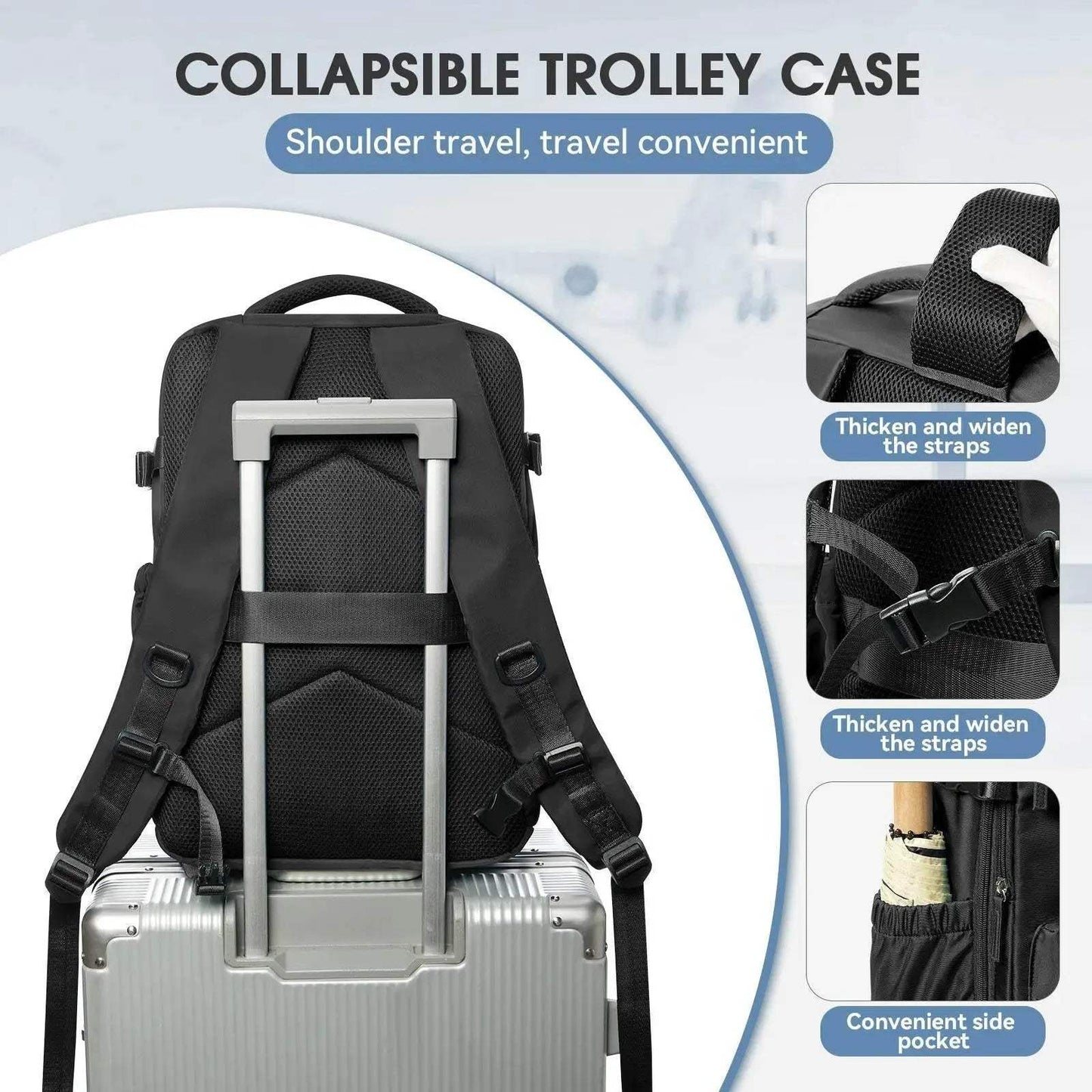  Versatile Backpack Travel Bag 20 To 35L Toyland EU -  ToylandEU™