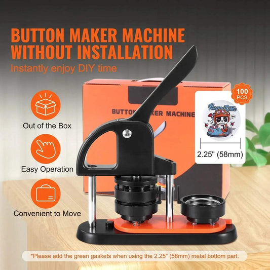  Button Maker Kit With 25 32 58 Pin System Versatile -  ToylandEU™