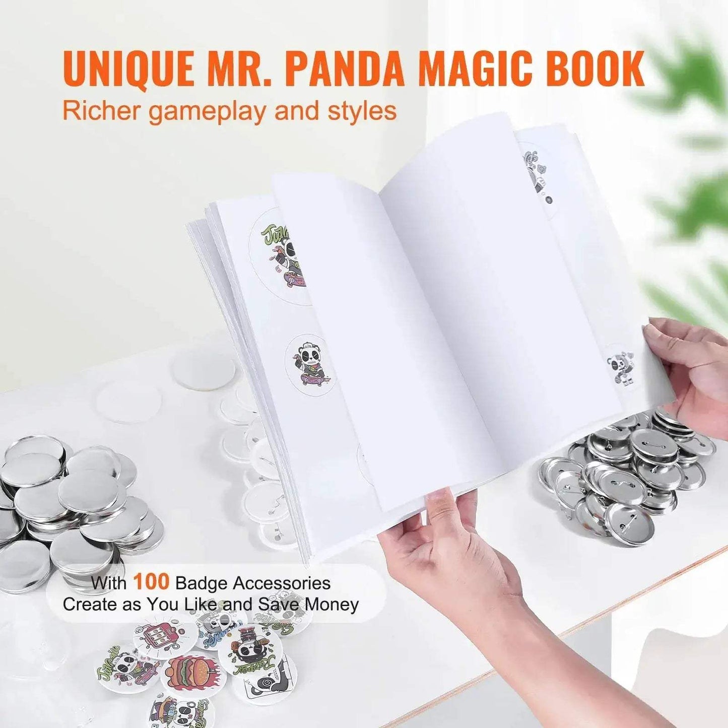 Versatile Button Maker Kit With 25 32 58 Pin System - ToylandEU