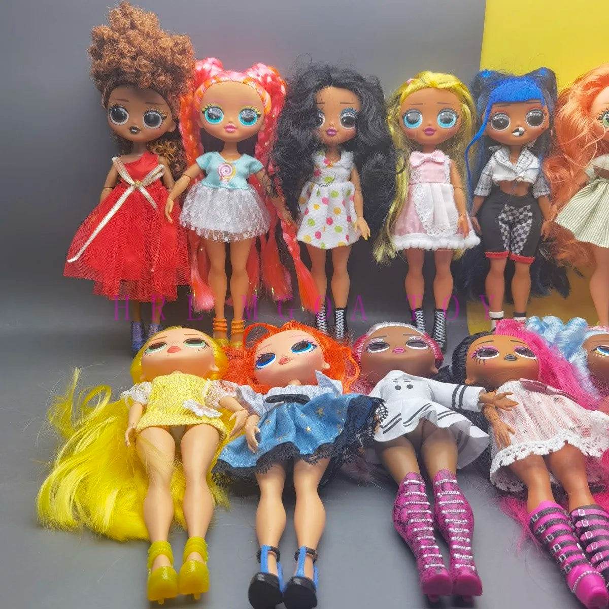 Versatile Doll Clothes Skirt And Dress Set For Girls - ToylandEU