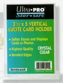  Vertical Lucite Card Holder 1/2 By 3 1/2 By 5 1/8 Ultra Pro -  ToylandEU™