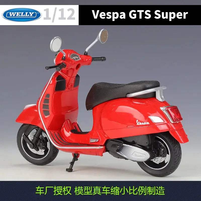  Vespa Diecast 1to12 Scale Model Official Licensed -  ToylandEU™