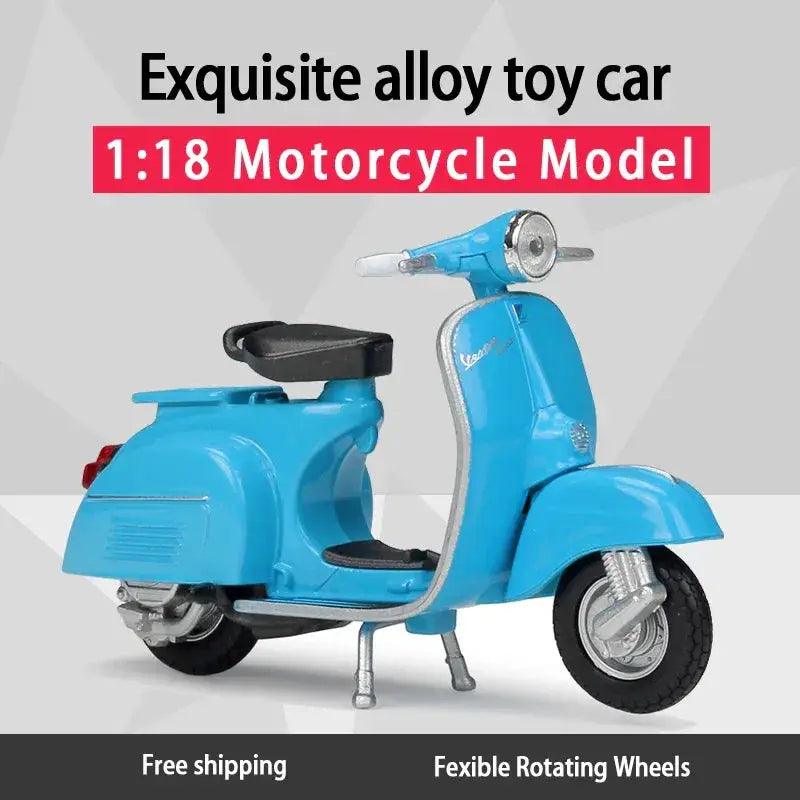  Vespa Diecast Model 1 To 18 Scale Rotating Wheels -  ToylandEU™