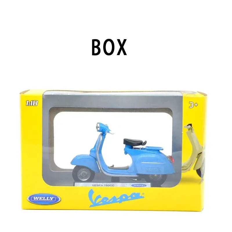 Vespa Diecast Model 1 To 18 Scale With Rotating Wheels - ToylandEU