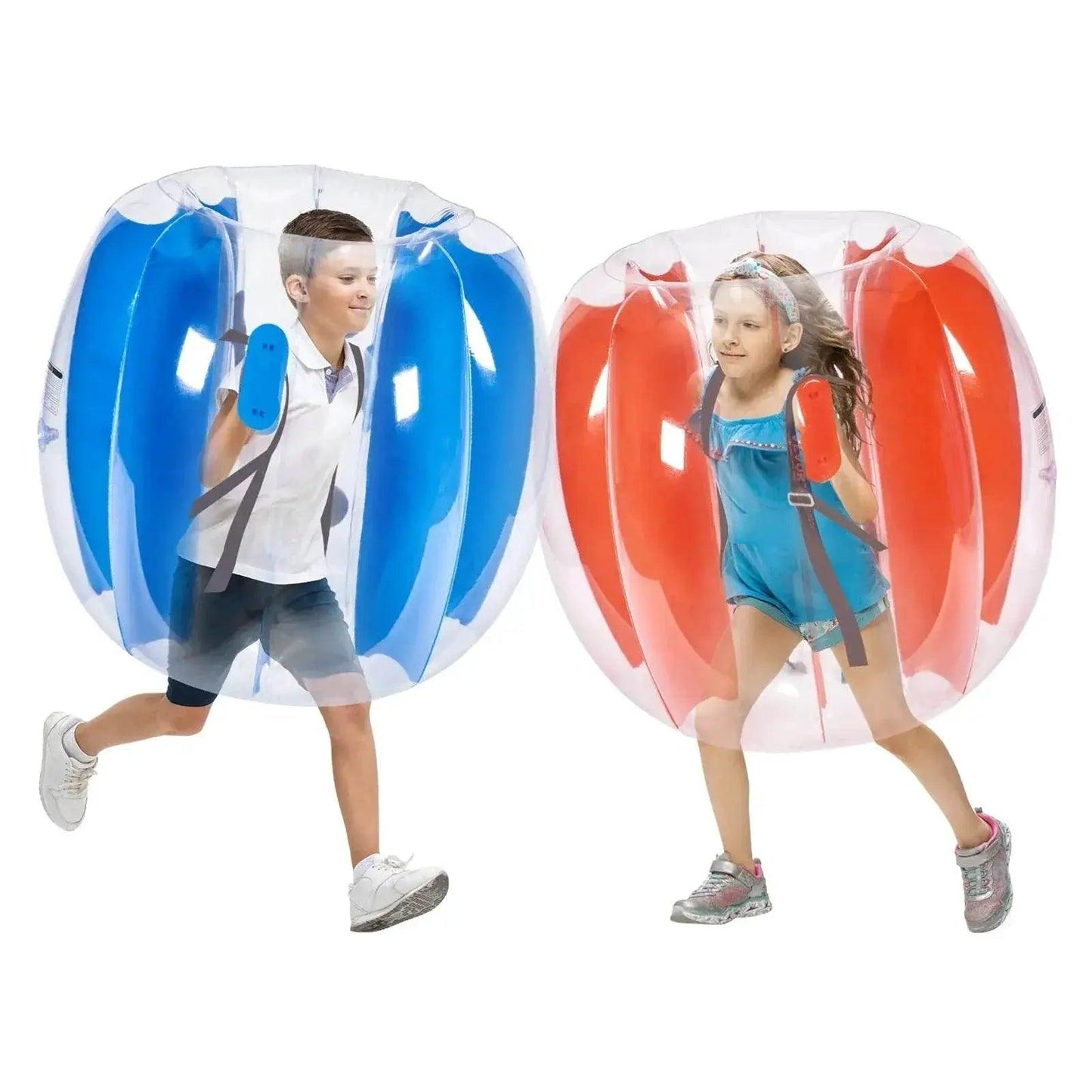  Vevor 2-Pack 2/3Ft Inflatable Bumper Balls for Kids and Teens Durable PVC Body Sumo Zorb Balls Human Hamster Bubble Balls -  ToylandEU™