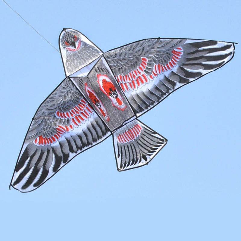 Vibrant 1.1m Golden Eagle Kite with 30m Line - Perfect for Outdoor Fun! - ToylandEU