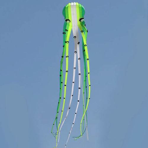 Vibrant 15m Tube Octopus Kite - Fun Inflatable Show Kite for All Ages - ToylandEU