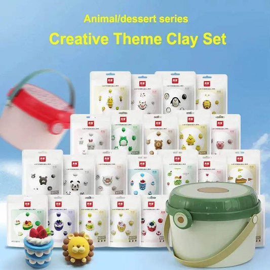 Vibrant 24-Color Clay Modeling Kit for Creative Kids & Learning Fun - ToylandEU