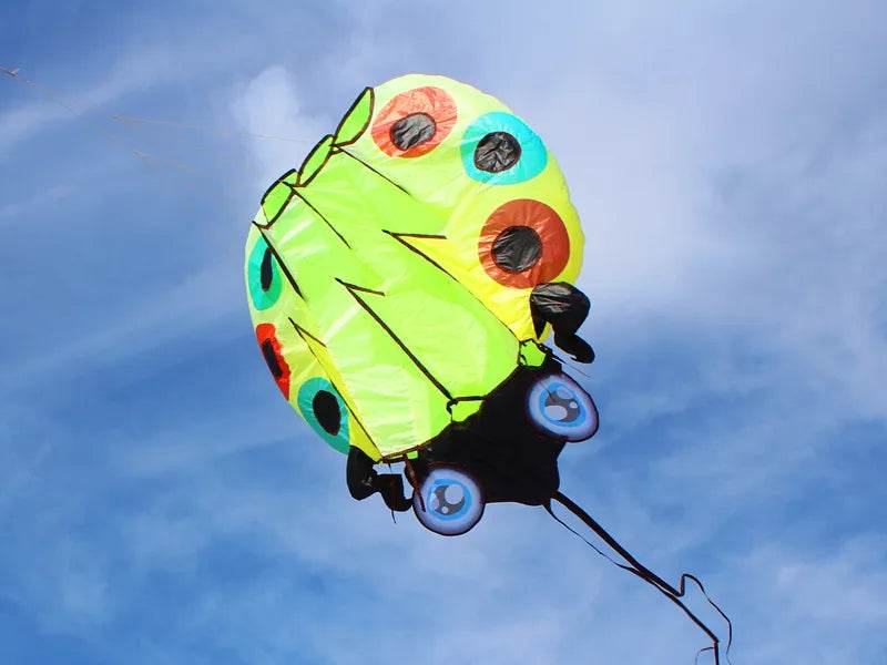Vibrant 3D Ladybug Soft Kite - Perfect for Outdoor Adventures! - ToylandEU