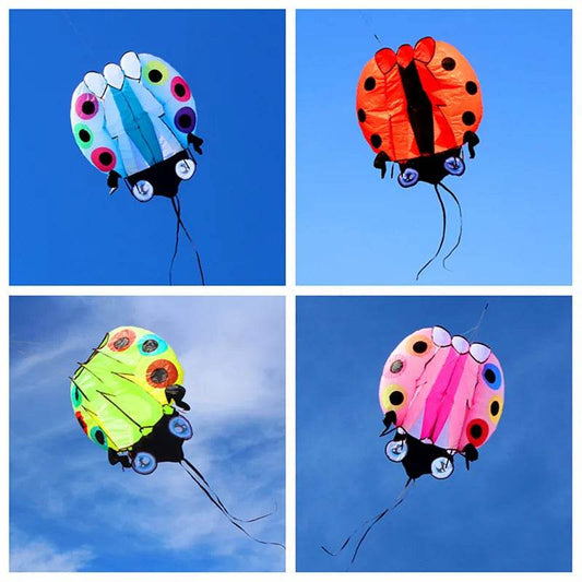 Vibrant 3D Ladybug Soft Kite - Perfect for Outdoor Adventures! - ToylandEU