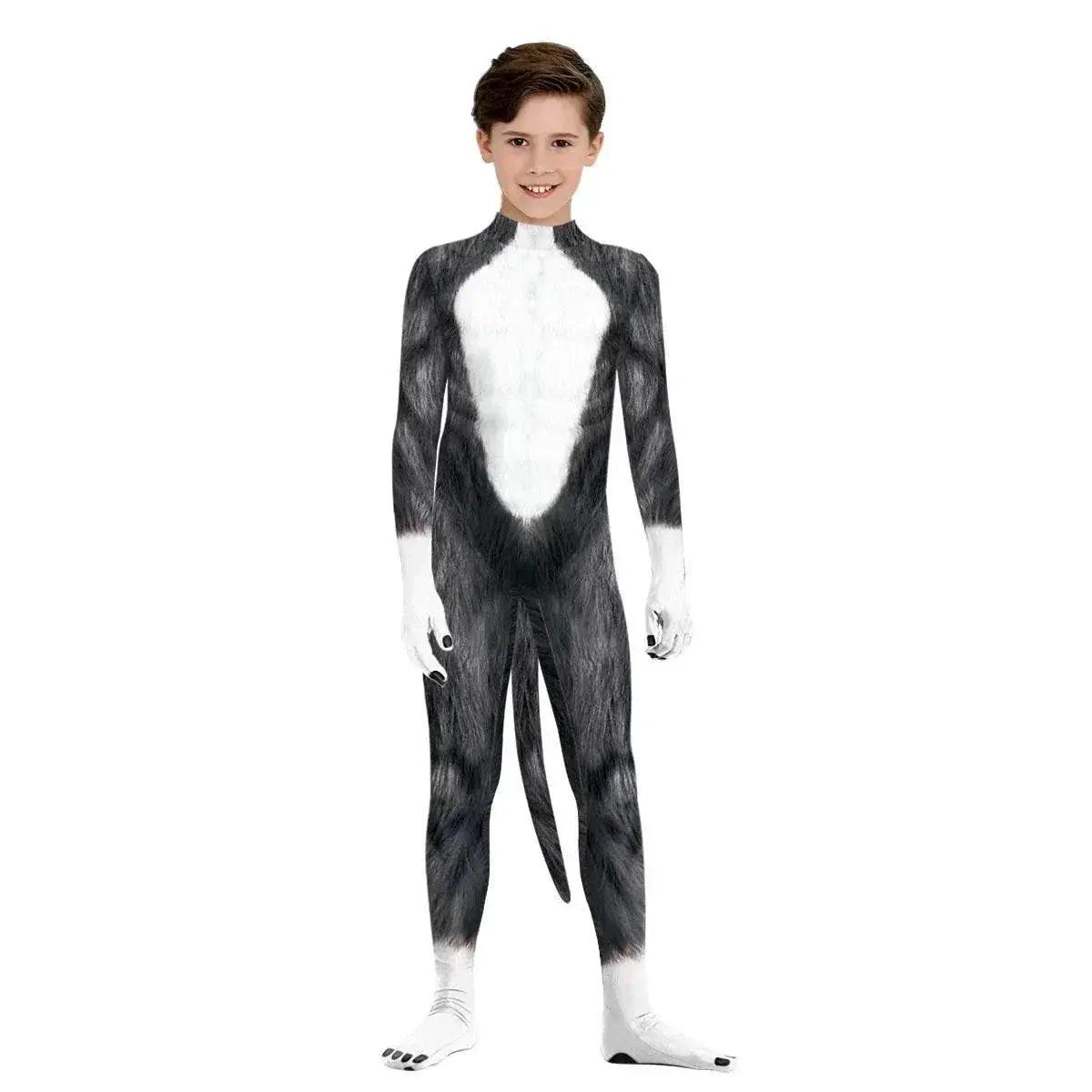  Vibrant 3D Leopard Print Bodysuit Cosplay Toyland EU -  ToylandEU™