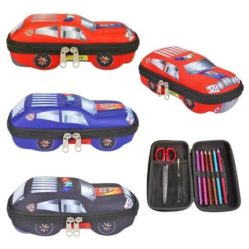  Vibrant 3D Racing Car Pencil Case 22cm Toyland EU -  ToylandEU™