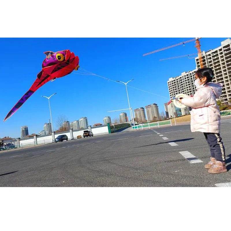 Vibrant 3D Tadpole Kite for Kids - Fun Outdoor Flying Adventure! - ToylandEU