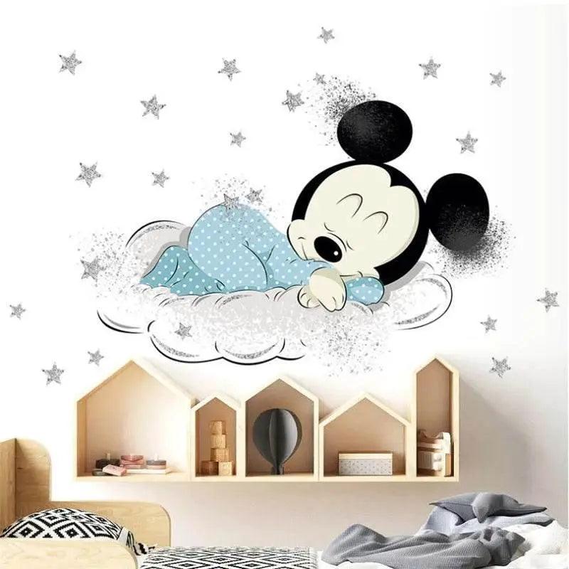  Vibrant 3D Wall Decals Mickey Minnie Kids Room Toyland EU -  ToylandEU™