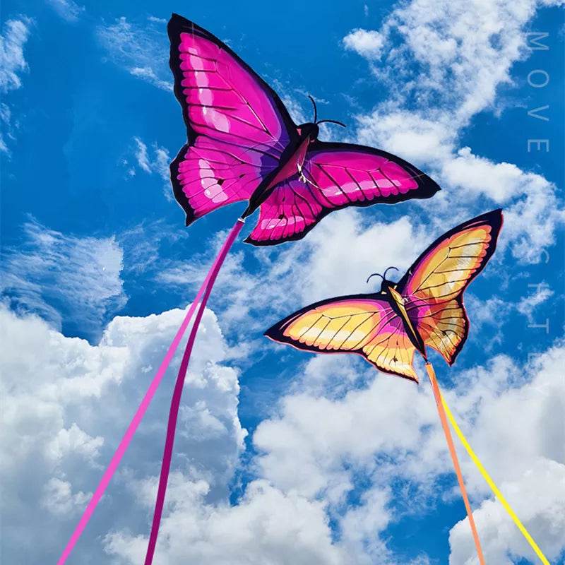 Vibrant Butterfly Kite - Durable Nylon, 50m Line & Free Shipping! - ToylandEU