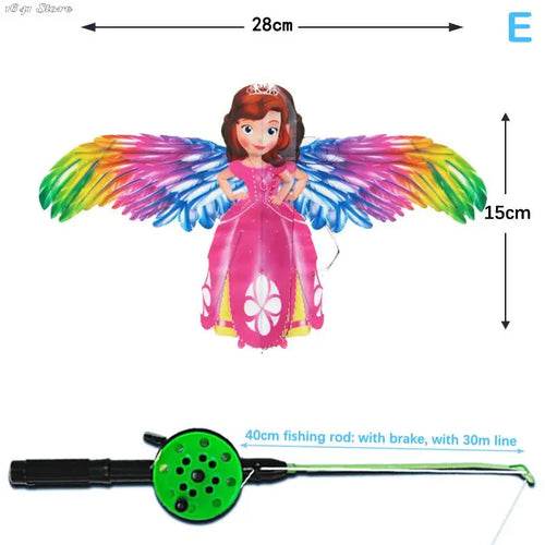 Vibrant Butterfly and Eagle Kite Set for Kids - Fun Outdoor Activity - ToylandEU