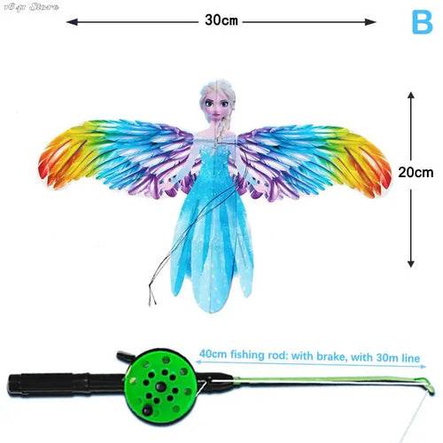 Vibrant Butterfly and Eagle Kite Set for Kids - Fun Outdoor Activity - ToylandEU