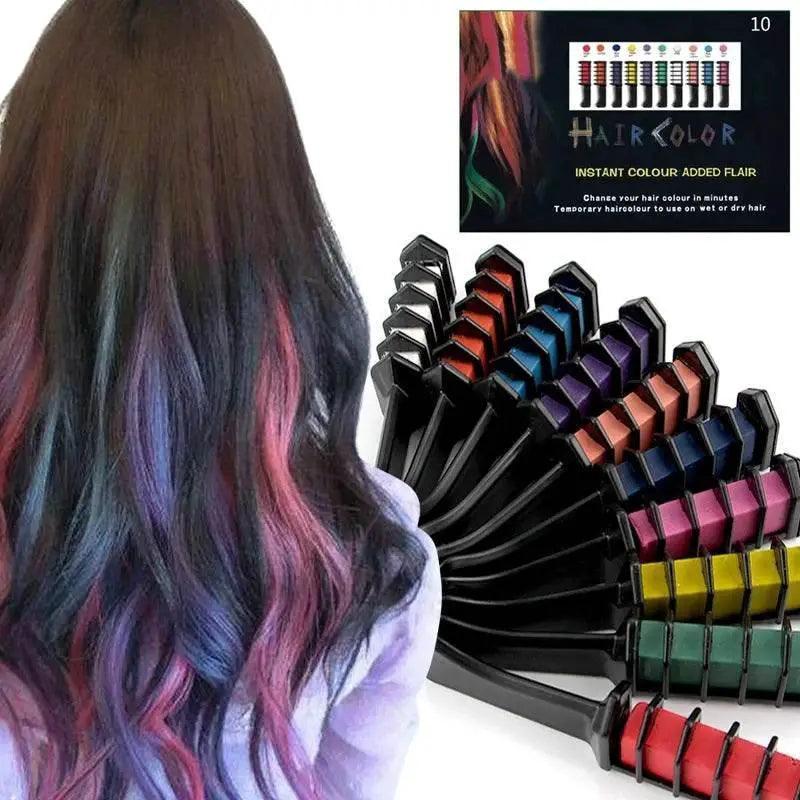 Vibrant Children Hair Dye Comb Set for Fun Hairstyling -  ToylandEU™