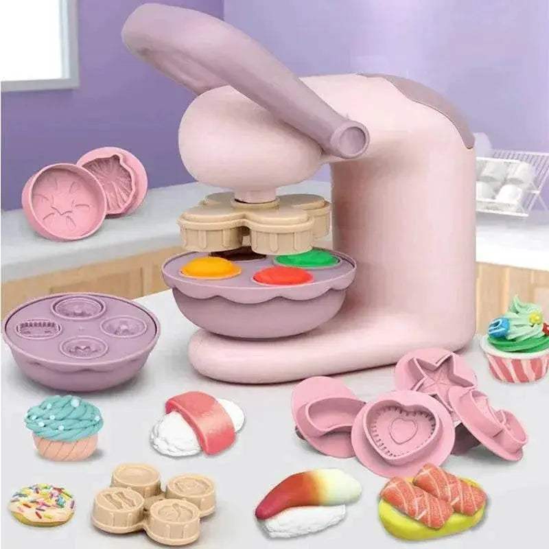 Vibrant Children's Clay Tool Set with Creative Molds for DIY Fun and Imaginative Play - ToylandEU