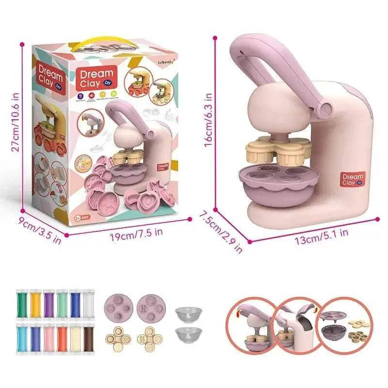 Vibrant Children's Clay Tool Set with Creative Molds for DIY Fun and Imaginative Play - ToylandEU