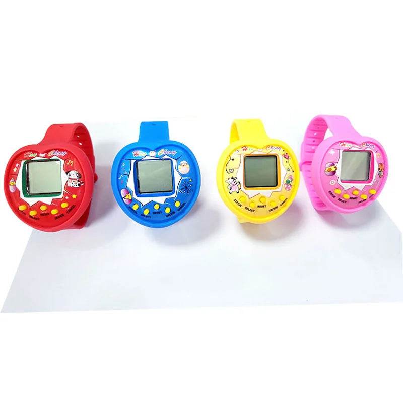 Vibrant Color Mix Handheld Virtual Pet Game 168 in 1 Interactive Keychain for Kids Ages 3 to 12 - ToylandEU