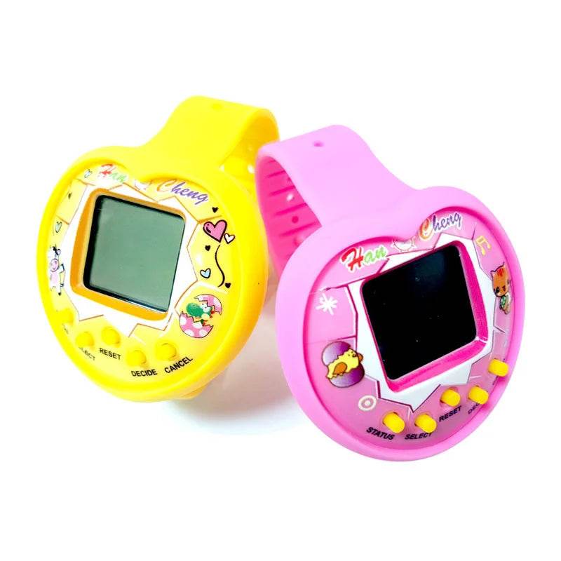 Vibrant Color Mix Handheld Virtual Pet Game 168 in 1 Interactive Keychain for Kids Ages 3 to 12 - ToylandEU