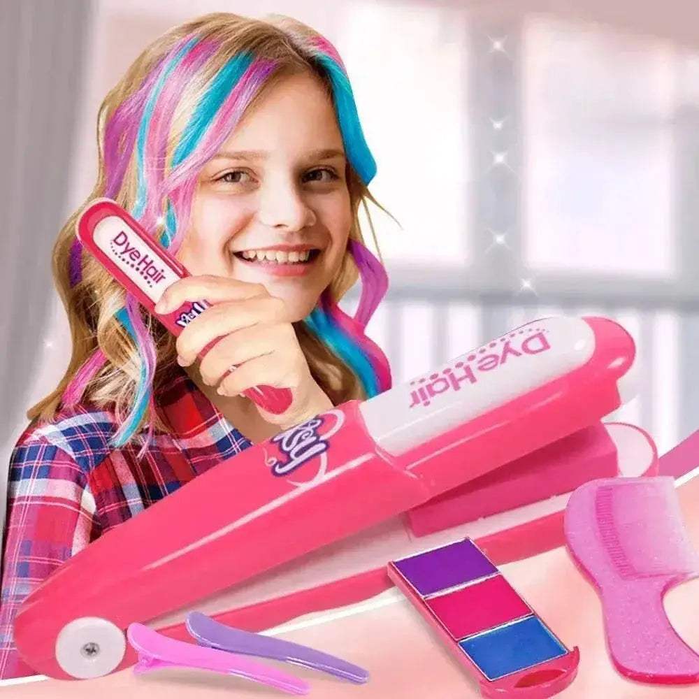 Vibrant DIY Hair Chalk Set Washable Temporary Hair Color for Kids and Teens - ToylandEU