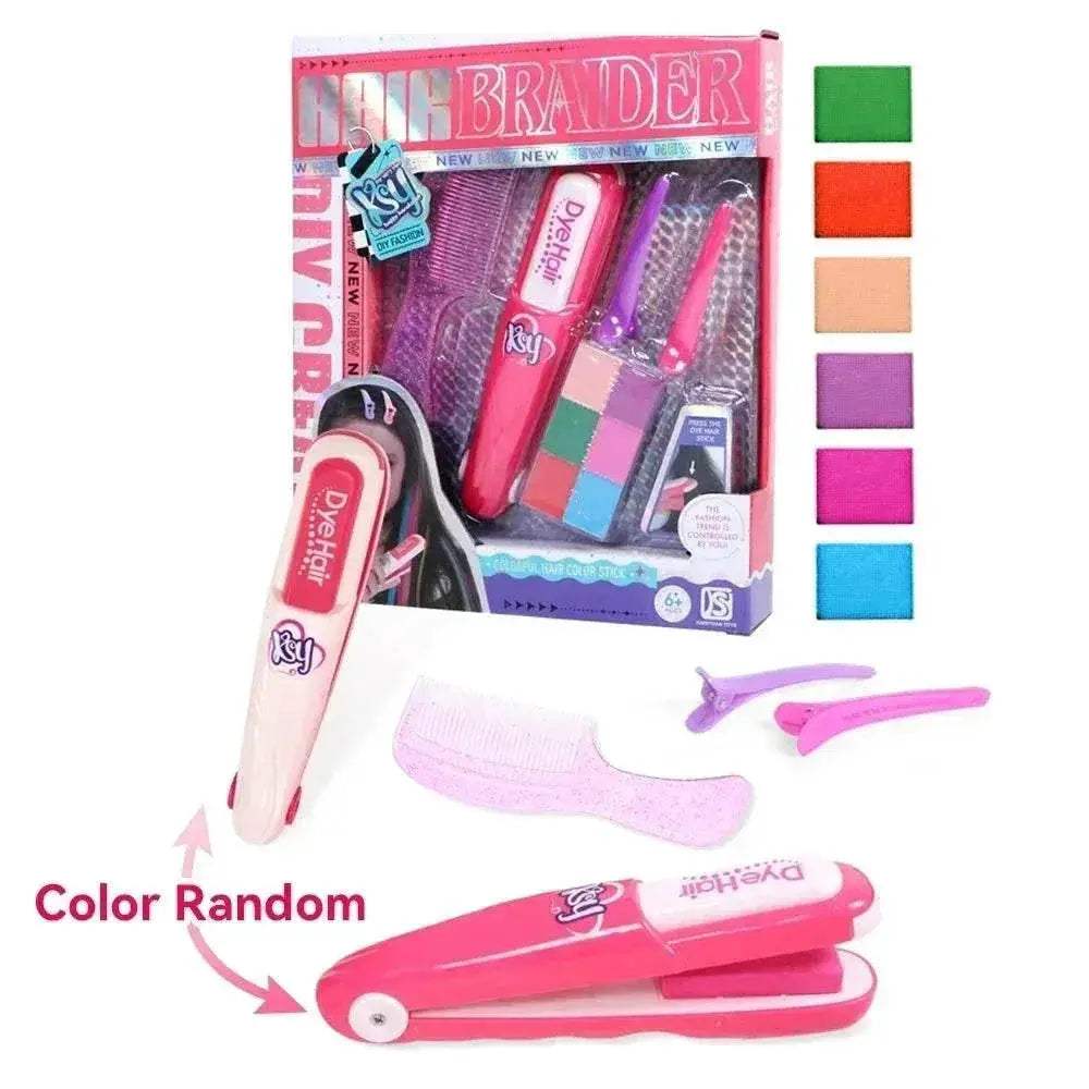 Vibrant DIY Hair Chalk Set Washable Temporary Hair Color for Kids and Teens - ToylandEU